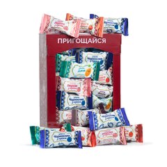 Конфеты Пригощайся Набор конфет Белое ассорти Ящик 1.0 кг