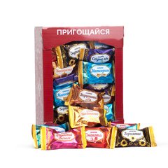 Конфеты Пригощайся Набор конфет Ореховое наслаждение Ящик 1.0 кг