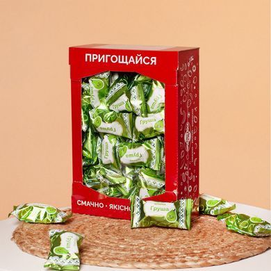 Цукерки "Груша" &ndash; Ящик 1.0 кг