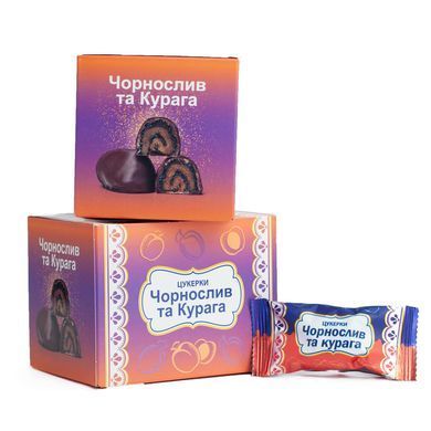Конфеты коробка Чернослив и Курага &ndash; 270 г
