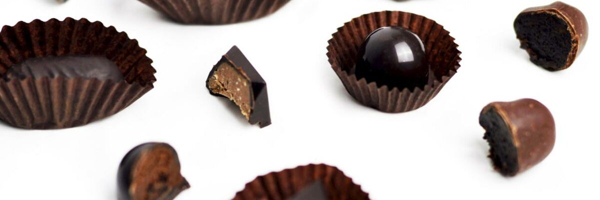 Вкусный Рецепт: Шоколадные конфеты с кокосовой начинкой