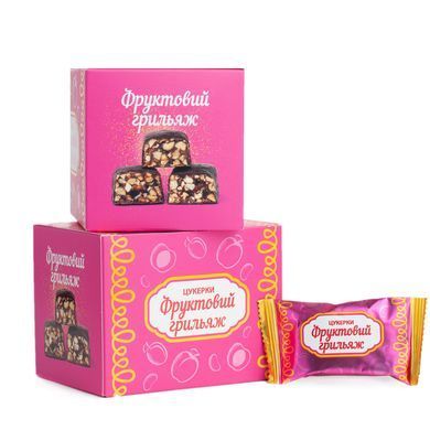 Цукерки Фруктовий грильяж коробка &ndash; 270 г