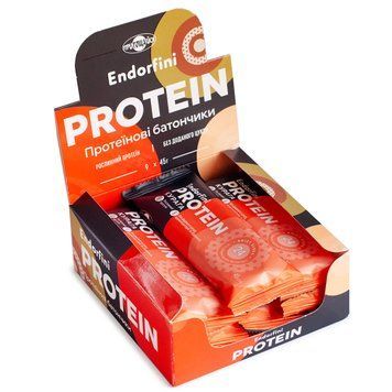 Шоу-бокс протеиновых батончиков Endorfini "Protein-Курага" &ndash; 9 шт