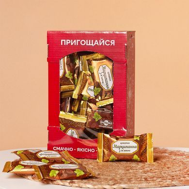 Цукерки "Марципанна з м'ятою" &ndash; Ящик 0.5 кг