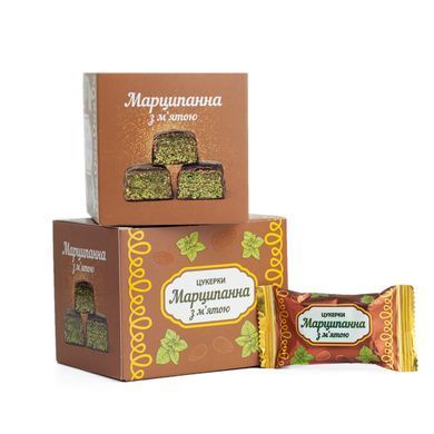 Марципанна с мятой &ndash; конфеты в коробке 270г