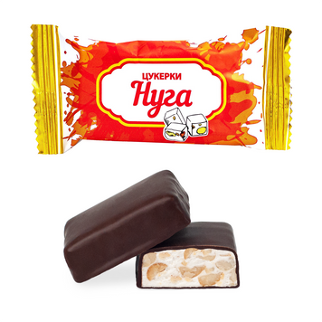Нуга &ndash; цукерки в коробці 270 г