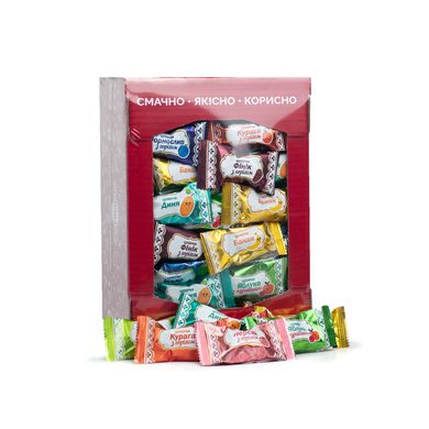 Набiр цукерок "Фруктове асорті" – Ящик 2.0 кг