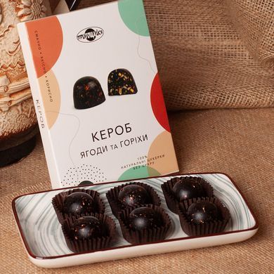 Конфеты без сахара "Кэроб, ягоды и орехи" 70 г