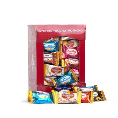 Набір цукерок "Горіхове асорті –14" – Ящик 2.0 кг