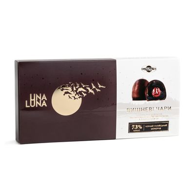Лікерні шоколадні цукерки Una Luna: Вишневі чари 190 г