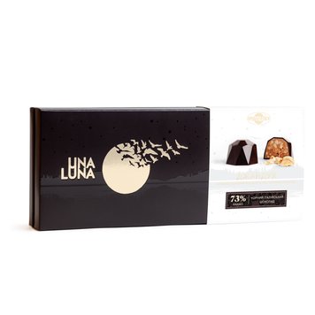 Конфеты шоколадные Una Luna: Джандуйя – 115 г