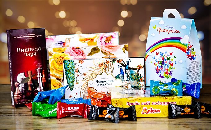 брендированные конфеты кондитерской фабрики Пригощайся условия сотрудничества